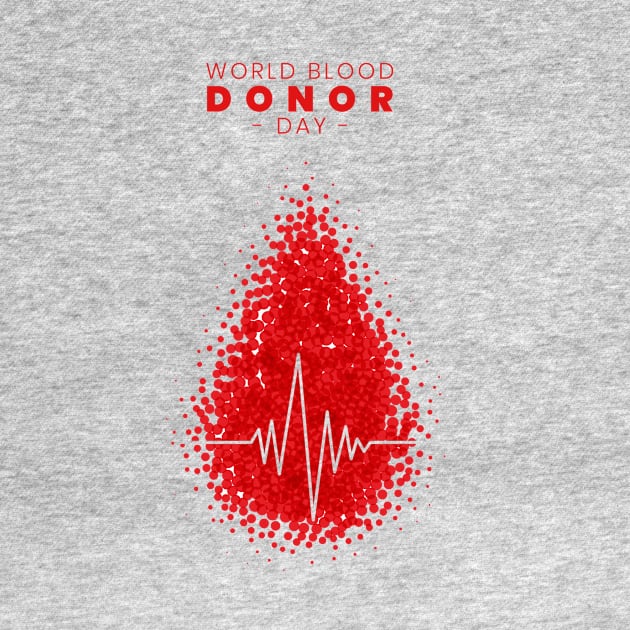 Blood Donor Day by Art by Awais Khan